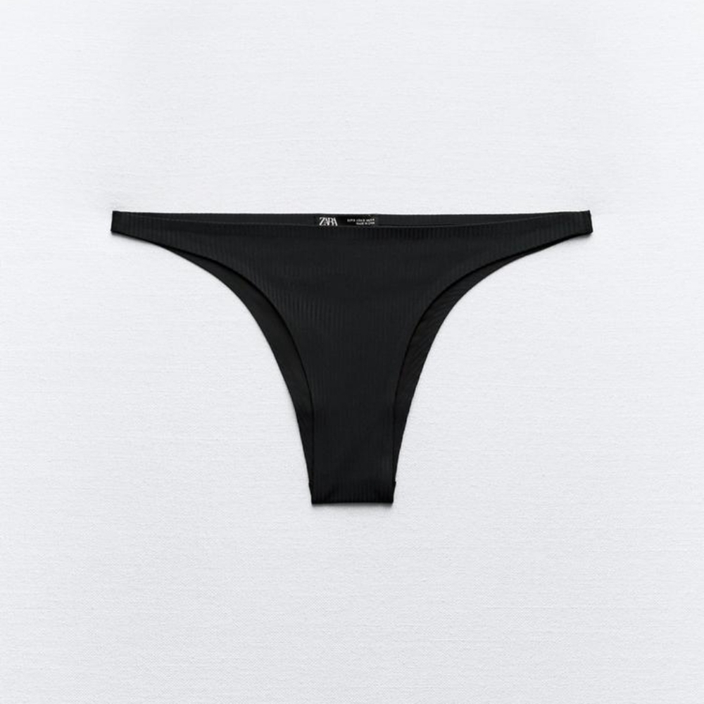 Zara Rib Bikini Bottom Only - Picture 6 of 7